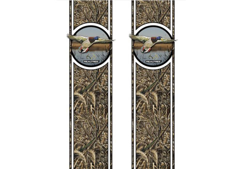 Max-5 Camo Pattern with Duck Logo Bed Stripes